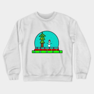 Snowball​ and​ ​snowman Crewneck Sweatshirt